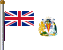 Flagge Britisches Antarktis-Territorium