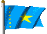 Flagge Kongo Kinshasa, Demokratische Republik K.