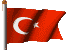 Flagge Türkeis