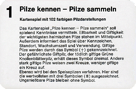 Pilze kennen - Pilze sammeln