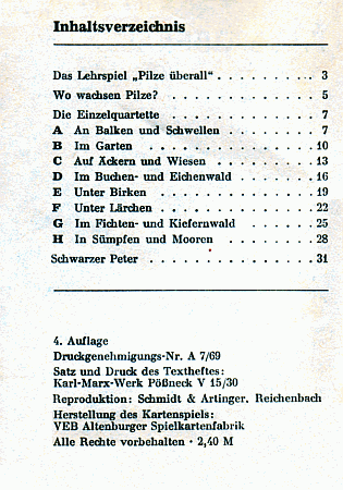 Inhaltsverzeichnis